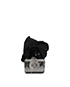 Chanel Black Logo Umbrella, top view